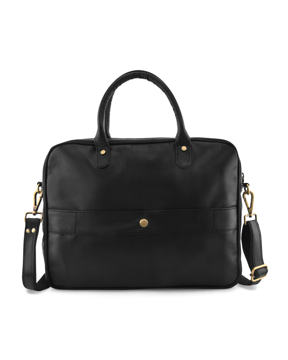 Natural Leather Laptop Briefcase