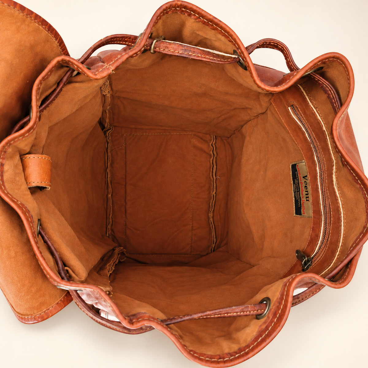 Executive 3-Pocket Laptop Pack 16" | Leather Backpack | EL VEENU