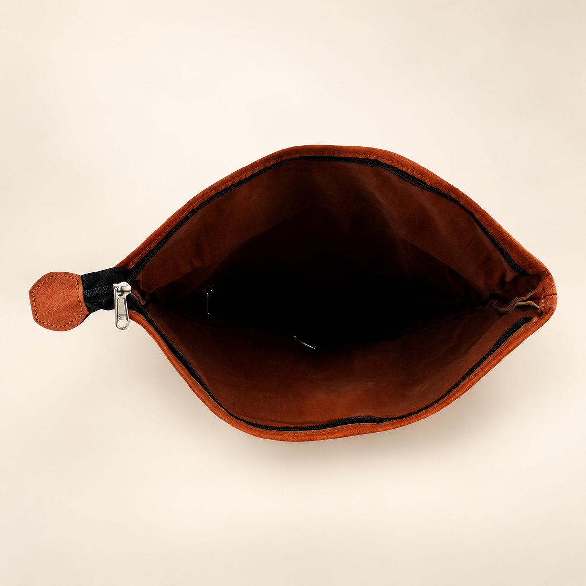 Flatbed Roll-Top Flap 20" | Leather Backpack | EL VEENU