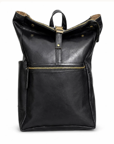 Rolltop Pithu Zip Front and Back with Clasp