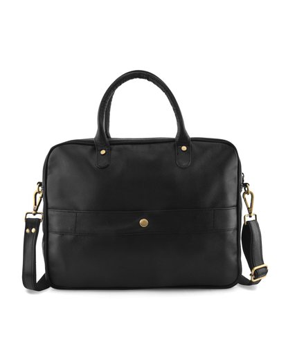 Natural Leather Laptop Briefcase