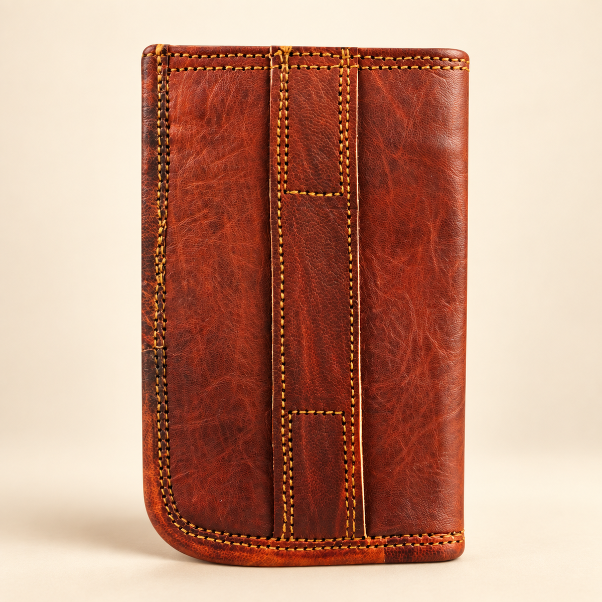 Leather Passport Holder & Travel Organizer with Strap | EL VEENU