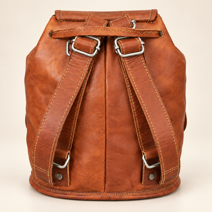 Mini Urban Pouch 9" | Small Leather Backpack | EL VEENU