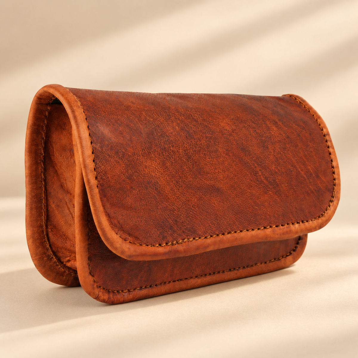 Handcrafted Leather Tobacco Pouch |EL VEENU