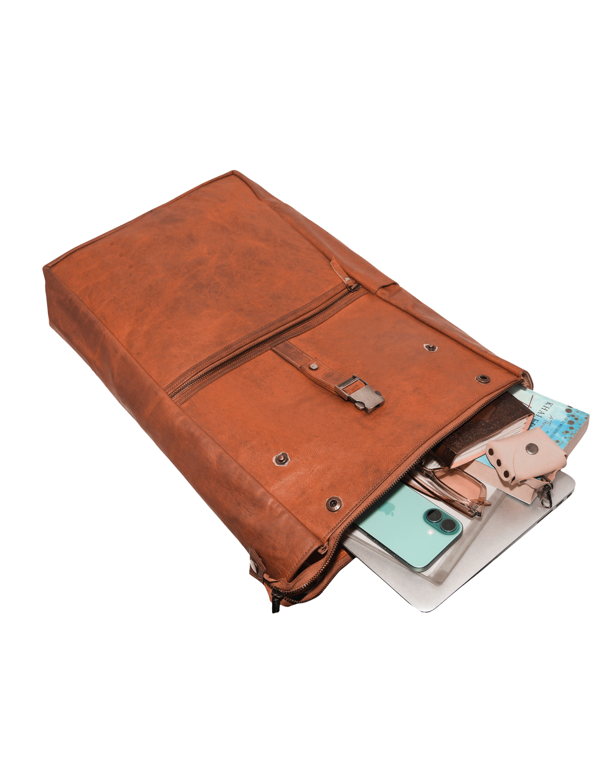 Rolltop Pithu Zip Front and Back with Clasp