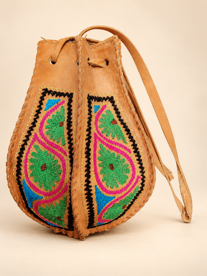Gugi Potli | Handmade Leather Potli Bag | EL VEENU