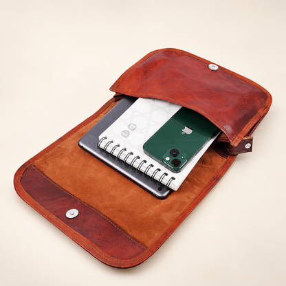 Grande Cassette Loom | Embroidered Leather Crossbody Bag | EL VEENU