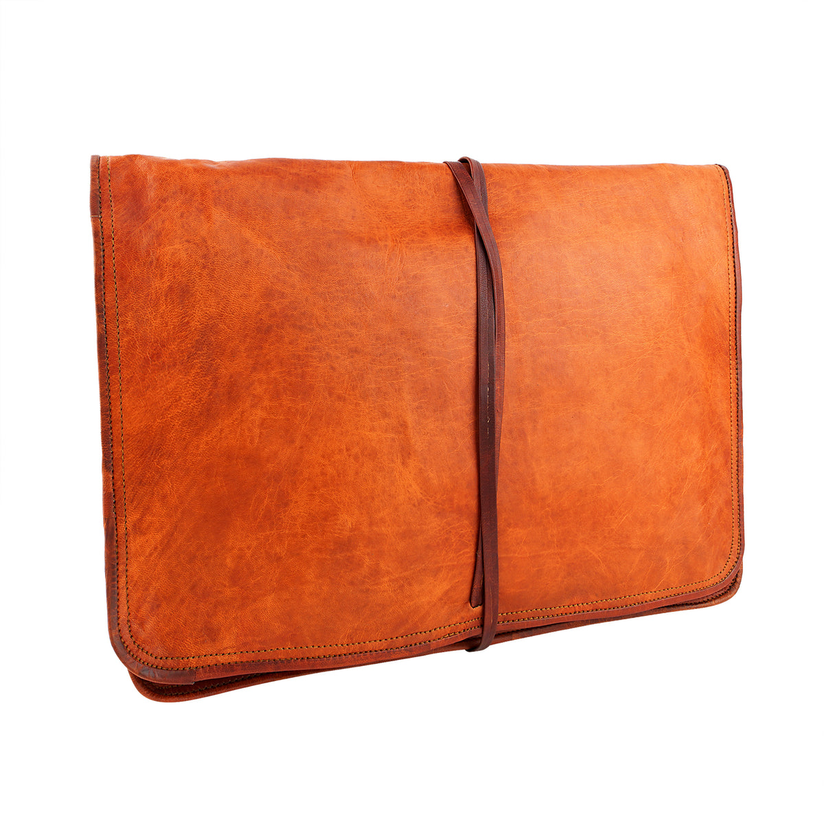 Classic Full-Grain Leather Laptop Sleeve 10–17 Inch | EL VEENU