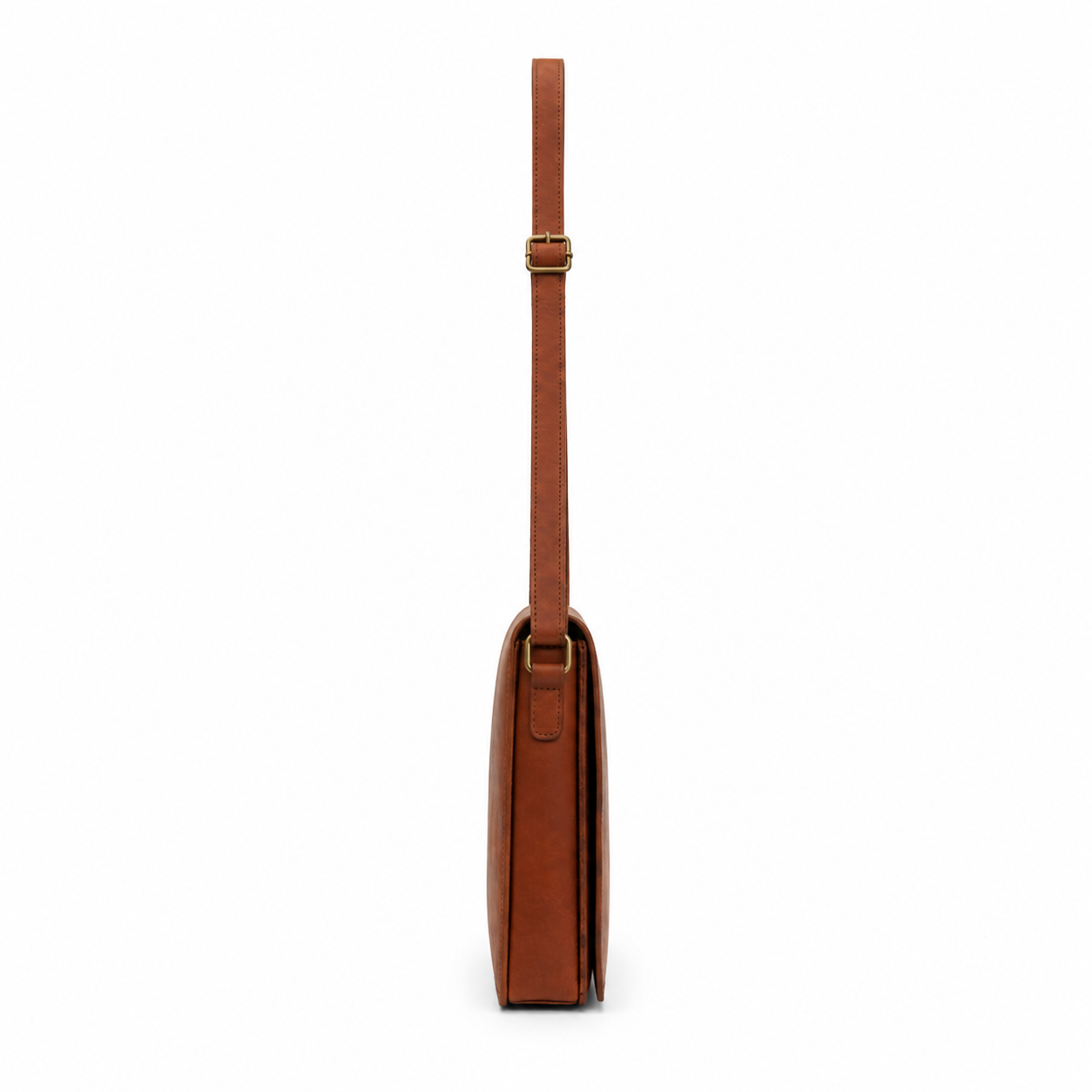 Natural Leather Messenger Laptop Bag