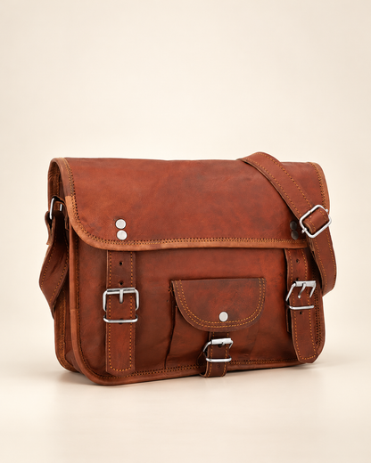 Cassette | 9-Inch Leather Sling Bag | EL VEENU