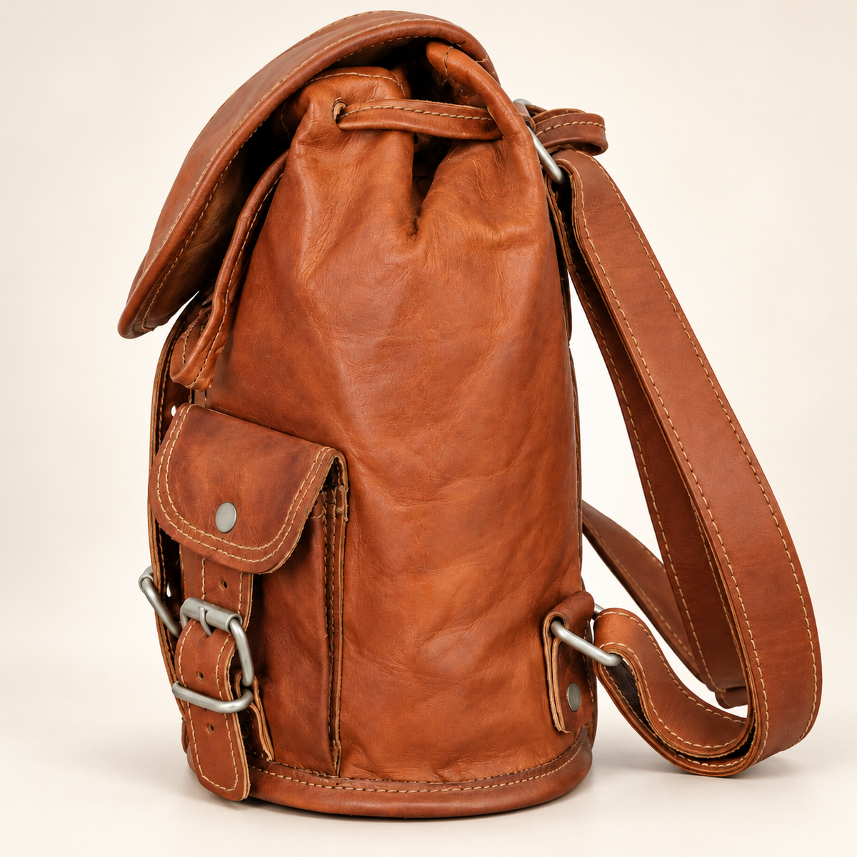 Mini Urban Pouch 9" | Small Leather Backpack | EL VEENU