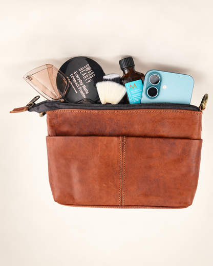 Nova Flat Bag S | Slim Leather Crossbody Bag | EL VEENU