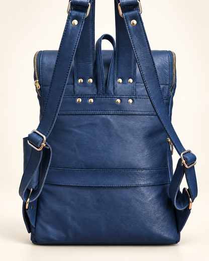 Urban U-Zip Leather Laptop Backpack 16" | EL VEENU
