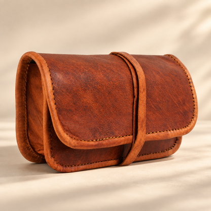 Handcrafted Leather Tobacco Pouch |EL VEENU