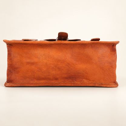 Boxed Front Pocket Pack 15" | Leather Backpack | EL VEENU