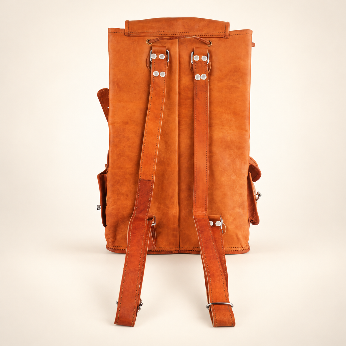 Prime Latch Pack 16" | Full-Grain Leather Backpack | EL VEENU